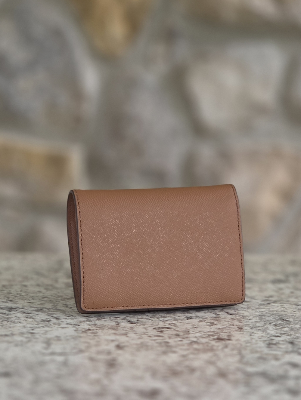 Michael Kors Jet Set Medium Brown Bifold Wallet - Picture 2 of 6